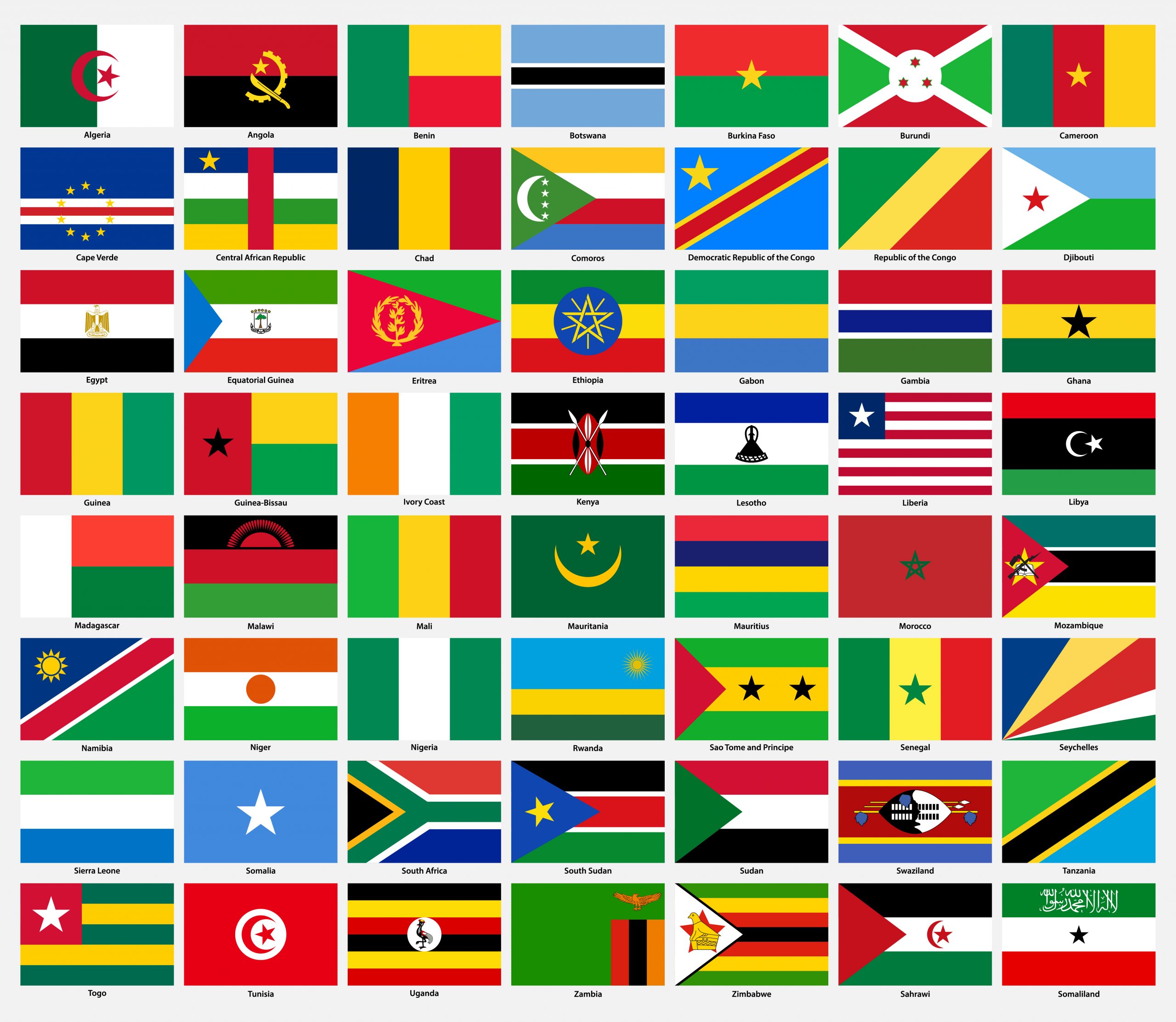 Caribbbean Flags